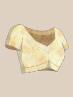 Thumbnail for Multicolor Art Silk Woven Zari Design Floral Saree with Unstitched Blouse - Hiral Fashion - Distacart