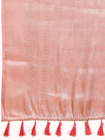 Thumbnail for Multicolor Art Silk Woven Zari Design Floral Saree with Unstitched Blouse - Hiral Fashion - Distacart