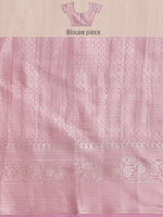 Thumbnail for Multicolor Art Silk Woven Zari Design Floral Saree with Unstitched Blouse - Hiral Fashion - Distacart