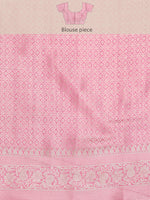 Thumbnail for Multicolor Art Silk Woven Zari Design Floral Saree with Unstitched Blouse - Hiral Fashion - Distacart