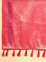 Thumbnail for Beige Art Silk Digital Print Floral Saree with Unstitched Blouse - Hiral Fashion - Distacart