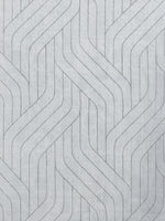 Thumbnail for Gray Silk Cotton Digital Print Striped Saree with Unstitched Blouse - Hiral Fashion - Distacart