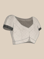 Thumbnail for Maroon Silk Cotton Digital Print Solid Saree with Unstitched Blouse - Hiral Fashion - Distacart