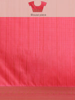 Thumbnail for Off White Art Silk Digital Print Floral Saree with Unstitched Blouse - Hiral Fashion - Distacart