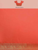 Thumbnail for Navy Blue Art Silk Printed Kalamkari Saree with Unstitched Blouse - Hiral Fashion - Distacart