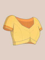 Thumbnail for Blue Art Silk Printed Kalamkari Saree with Unstitched Blouse - Hiral Fashion - Distacart