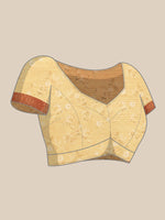 Thumbnail for Multicolor Pure Silk Digital Print Floral Saree with Unstitched Blouse - Hiral Fashion - Distacart