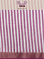 Thumbnail for Yellow Tusser Silk Digital Print Solid Saree with Unstitched Blouse - Hiral Fashion - Distacart