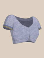 Thumbnail for Multicolor Cotton Blend Digital Print Floral Saree with Unstitched Blouse - Hiral Fashion - Distacart