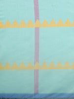 Thumbnail for Multicolor Cotton Blend Digital Print Geomatric Saree with Unstitched Blouse - Hiral Fashion - Distacart