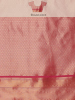 Thumbnail for Olive Kanjeevaram Silk Digital Print Floral Saree with Unstitched Blouse - Hiral Fashion - Distacart