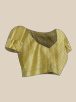 Thumbnail for Red Kanjeevaram Silk Digital Print Floral Saree with Unstitched Blouse - Hiral Fashion - Distacart