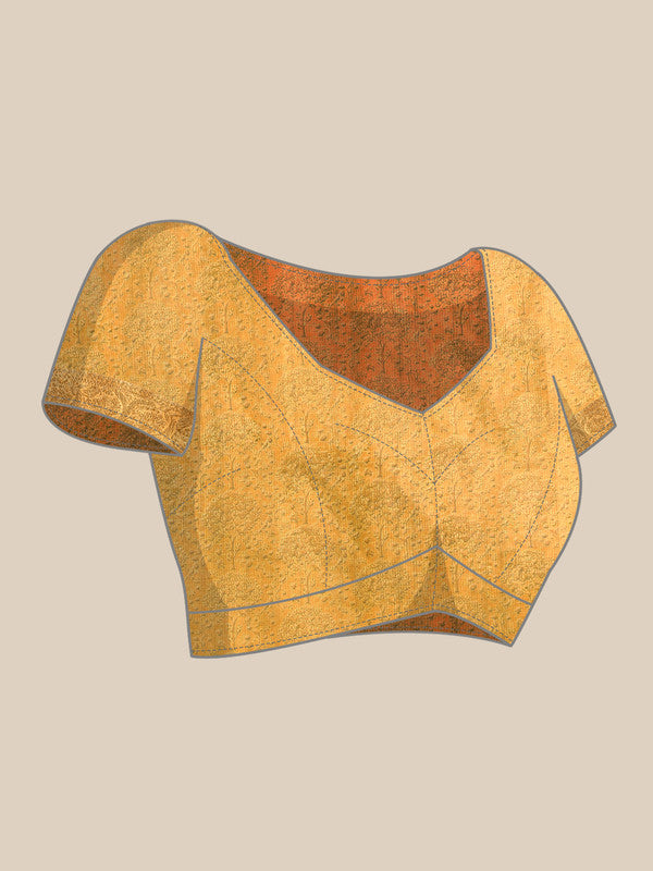 Gray Munga Silk Digital Print Animal Print Saree with Unstitched Blouse - Hiral Fashion - Distacart