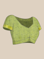 Thumbnail for Gray Munga Silk Digital Print Floral Saree with Unstitched Blouse - Hiral Fashion - Distacart