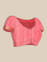 Thumbnail for Multicolor Munga Silk Digital Print Floral Saree with Unstitched Blouse - Hiral Fashion - Distacart