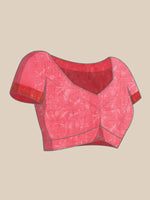 Thumbnail for Gray Munga Silk Digital Print Floral Saree with Unstitched Blouse - Hiral Fashion - Distacart