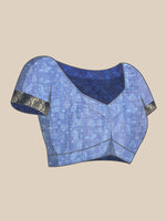 Thumbnail for Yellow Munga Silk Digital Print Floral Saree with Unstitched Blouse - Hiral Fashion - Distacart