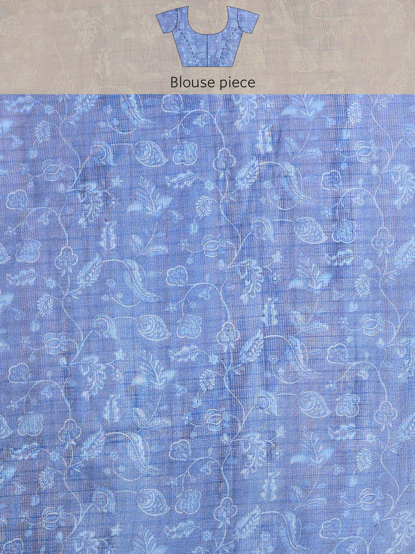 Yellow Munga Silk Digital Print Floral Saree with Unstitched Blouse - Hiral Fashion - Distacart