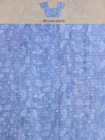 Thumbnail for Yellow Munga Silk Digital Print Floral Saree with Unstitched Blouse - Hiral Fashion - Distacart