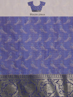 Thumbnail for Beige Munga Silk Digital Print Floral Saree with Unstitched Blouse - Hiral Fashion - Distacart