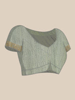 Thumbnail for Beige Munga Silk Digital Print Floral Saree with Unstitched Blouse - Hiral Fashion - Distacart