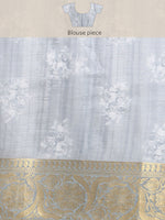 Thumbnail for Rust Munga Silk Digital Print Animal Print Saree with Unstitched Blouse - Hiral Fashion - Distacart