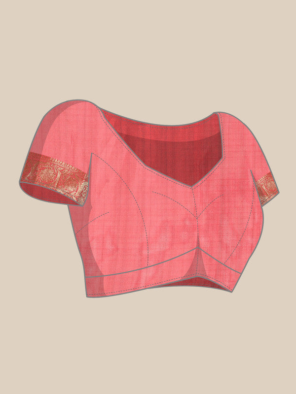 Green Munga Silk Digital Print Animal Print Saree with Unstitched Blouse - Hiral Fashion - Distacart