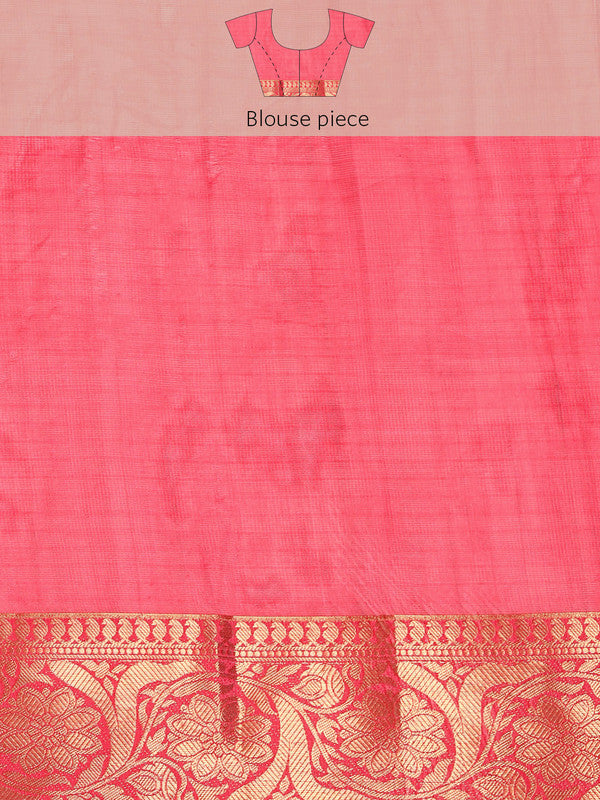 Off White Munga Silk Digital Print Animal Print Saree with Unstitched Blouse - Hiral Fashion - Distacart