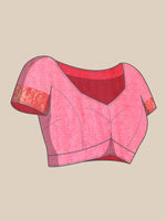 Thumbnail for Gray Munga Silk Digital Print Bandhani Saree with Unstitched Blouse - Hiral Fashion - Distacart