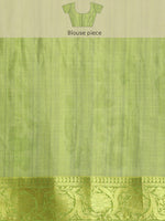 Thumbnail for Navy Blue Munga Silk Digital Print Animal Print Saree with Unstitched Blouse - Hiral Fashion - Distacart