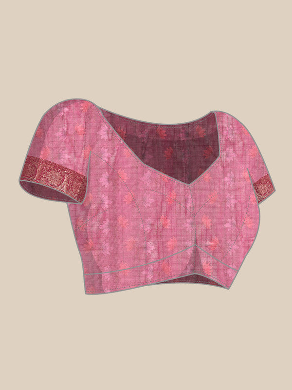 Beige Munga Silk Digital Print Animal Print Saree with Unstitched Blouse - Hiral Fashion - Distacart