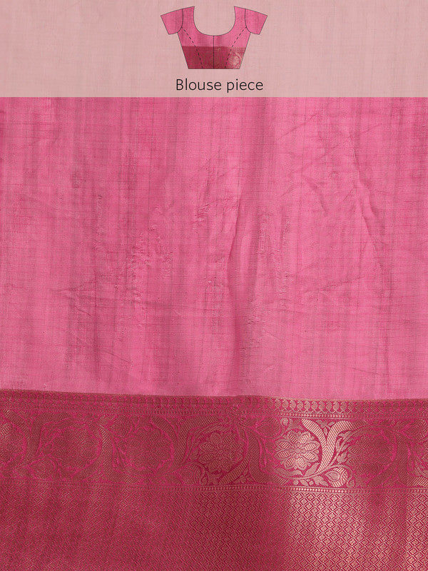 Multicolor Munga Silk Digital Print Floral Saree with Unstitched Blouse - Hiral Fashion - Distacart