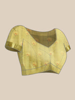 Thumbnail for Olive Munga Silk Digital Print Animal Print Saree with Unstitched Blouse - Hiral Fashion - Distacart