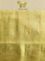 Thumbnail for Olive Munga Silk Digital Print Animal Print Saree with Unstitched Blouse - Hiral Fashion - Distacart