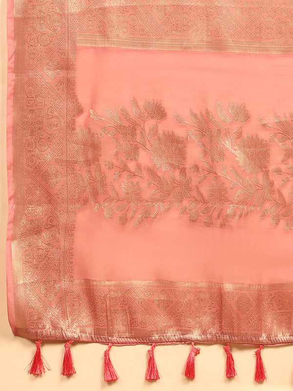 Multicolor Cotton Blend Digital Print Floral Saree with Unstitched Blouse - Hiral Fashion - Distacart