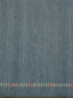 Thumbnail for Turquoise Cotton Blend Digital Print Floral Saree with Unstitched Blouse - Hiral Fashion - Distacart