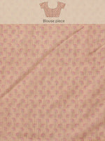 Thumbnail for Light Pink Cotton Blend Digital Print Animal Print Saree with Unstitched Blouse - Hiral Fashion - Distacart