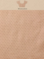 Thumbnail for Turquoise Cotton Blend Digital Print Animal Print Saree with Unstitched Blouse - Hiral Fashion - Distacart