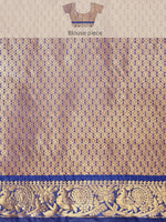 Thumbnail for Pink Pure Silk Woven Zari Design Polka Dots Saree with Unstitched Blouse - Hiral Fashion - Distacart