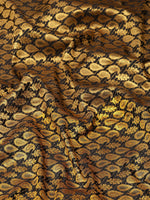 Thumbnail for Black Brocade Woven Zari Design Paisely Saree with Unstitched Blouse - Hiral Fashion - Distacart