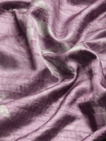 Thumbnail for Lavender Silk Blend Digital Print Floral Saree with Unstitched Blouse - Hiral Fashion - Distacart