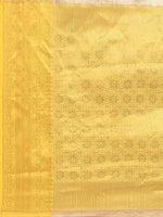 Thumbnail for Pink Tissue Silk Woven Zari Design Floral Saree with Unstitched Blouse - Hiral Fashion - Distacart