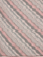 Thumbnail for Gray Cotton Blend Digital Print Abstract Saree with Unstitched Blouse - Hiral Fashion - Distacart