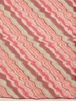 Thumbnail for Multicolor Cotton Blend Digital Print Abstract Saree with Unstitched Blouse - Hiral Fashion - Distacart