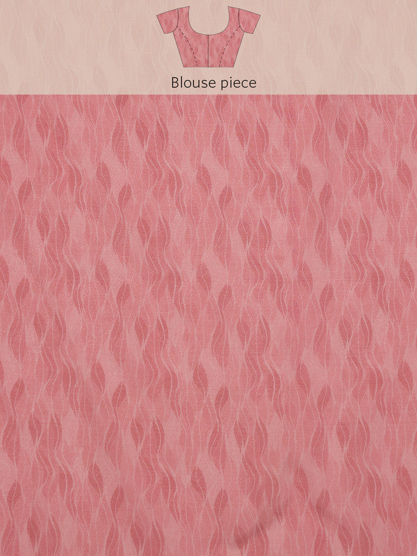 Multicolor Cotton Blend Digital Print Abstract Saree with Unstitched Blouse - Hiral Fashion - Distacart