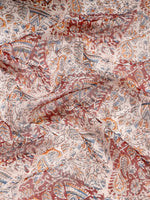 Thumbnail for Multicolor Pure Cotton Printed Floral Saree with Unstitched Blouse - Hiral Fashion - Distacart