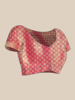 Thumbnail for Black Brocade Zari Woven Floral Saree with Unstitched Blouse - Hiral Fashion - Distacart