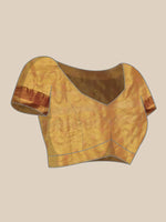 Thumbnail for Green Pure Silk Woven Zari Design Floral Saree with Unstitched Blouse - Hiral Fashion - Distacart