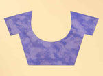 Thumbnail for Purple Cotton Blend Dyed Tie and Dye Saree with Unstitched Blouse - Hiral Fashion - Distacart