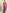 Pink Banarasi Silk Woven Zari Design Checked Saree with Unstitched Blouse - Hiral Fashion - Distacart